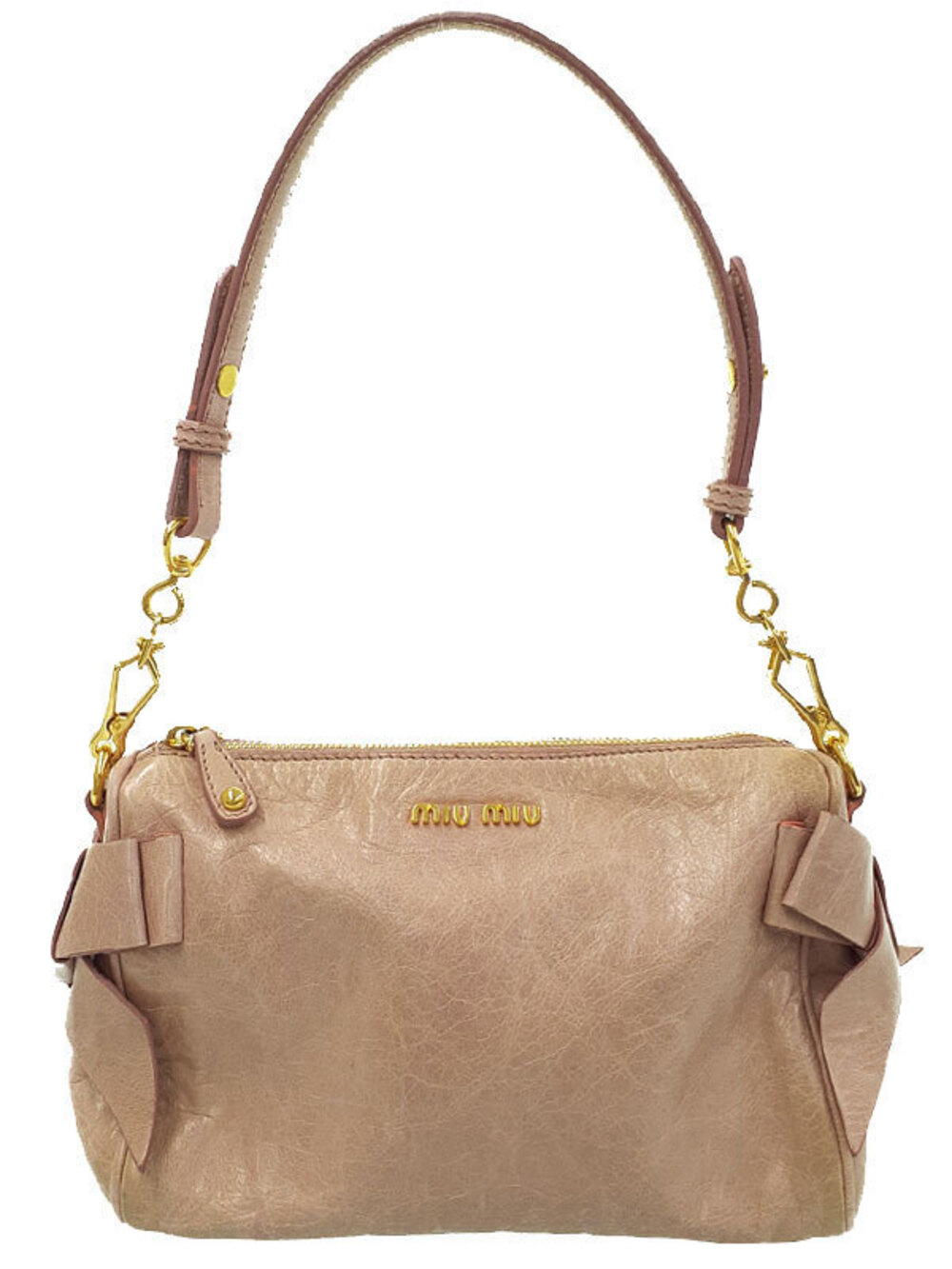 Miu Miu Side Ribbon Handbag